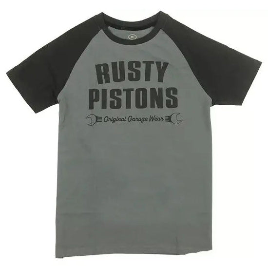 Rusty Pistons Burney T-Shirt Grey / Black — front product view