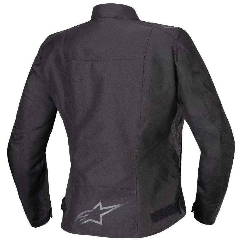 Alpinestars Stella T-SPS V2 Waterproof Ladies Textile Jacket Black / Black back view