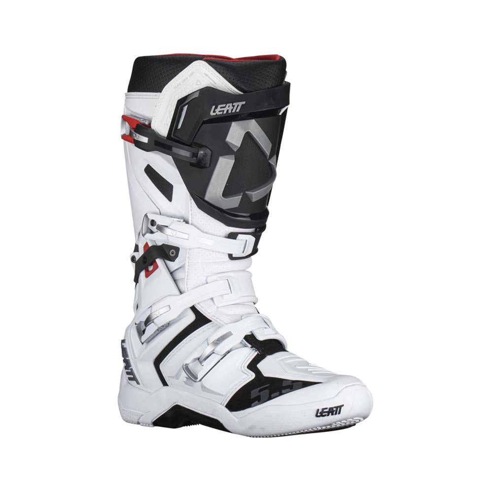 Leatt Moto 5.5 FlexLock Motocross Boots White