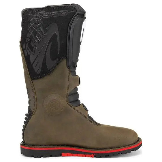 Forma Boulder Off-Road Boots Brown – inner side view