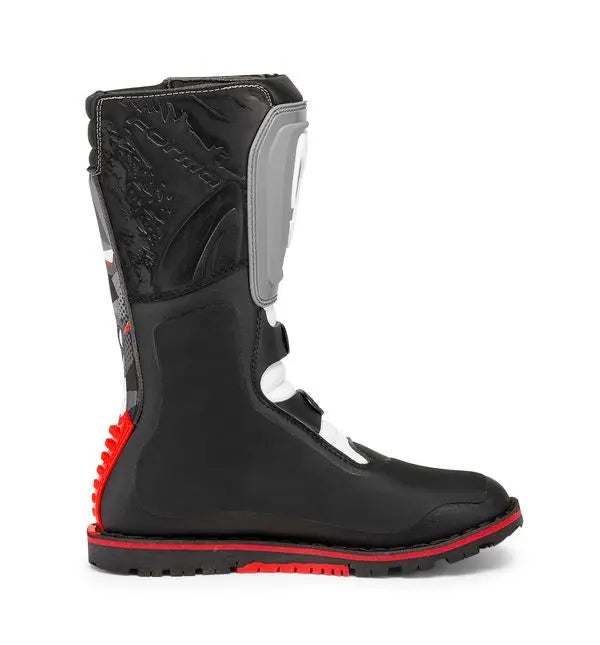 Forma Boulder Comp Off-Road Boots Camo / Red / White / Grey  - FREE UK Shipping, FREE 365 Day Returns | Moto Central