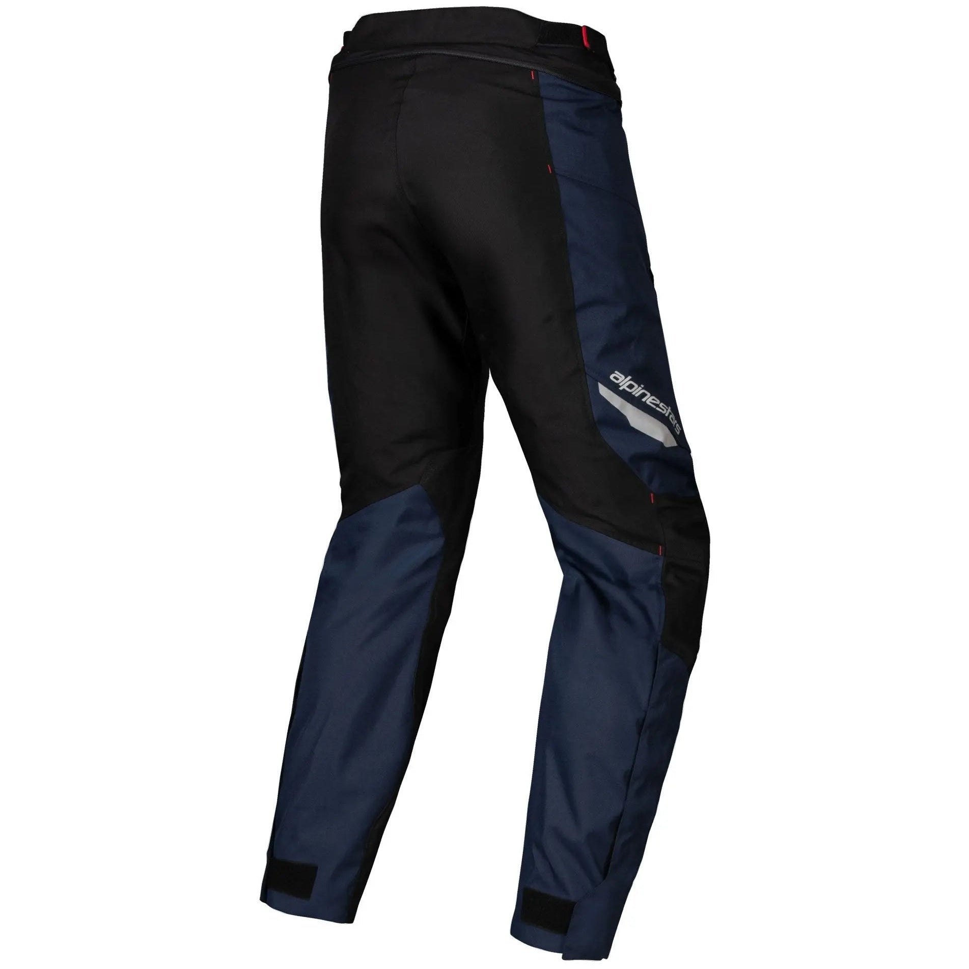 Alpinestars ST-1 Waterproof Textile Trouser Dark Blue / Black / Bright Red back product view