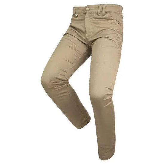 ByCity Docks Textile Trouser Beige — front view