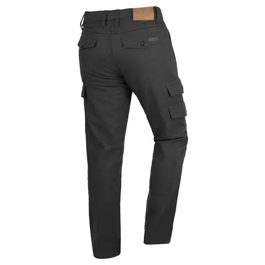 ByCity Mixed 3 Textile Trouser Black — rear view