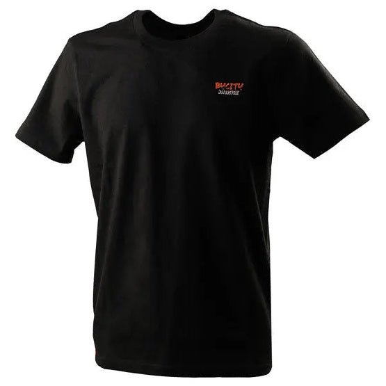 ByCity Road T-Shirt Black — logo rear view