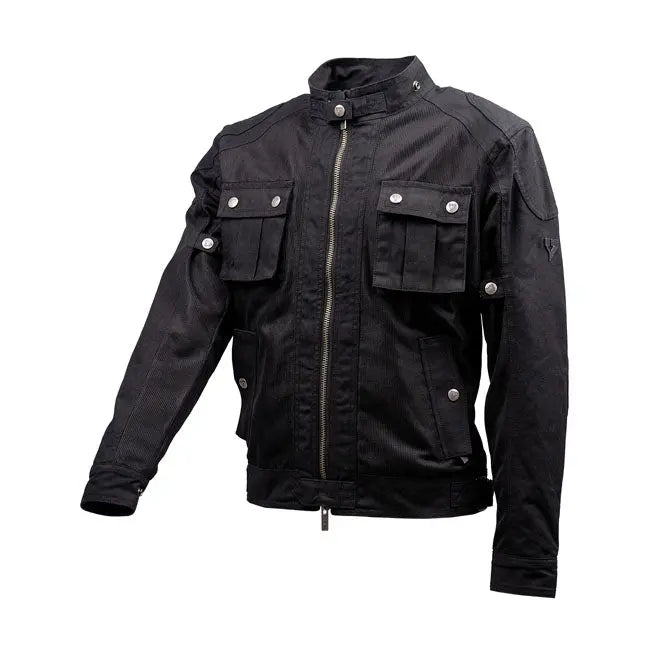 ByCity Teneree Venty IV Textile Jacket Black  - FREE UK Shipping, FREE 365 Day Returns | Moto Central