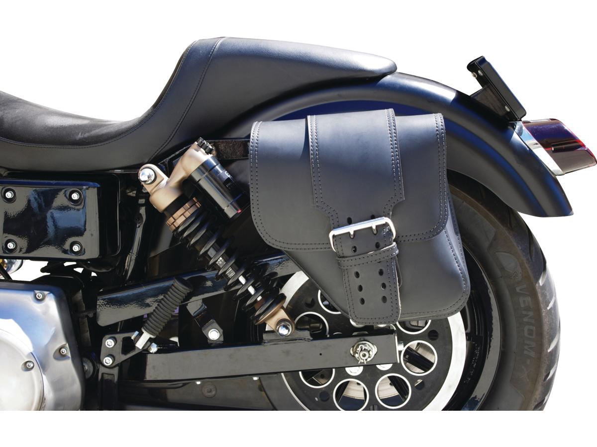 La Rosa Design Solo Wide Strap Swingarm Right Bag Black