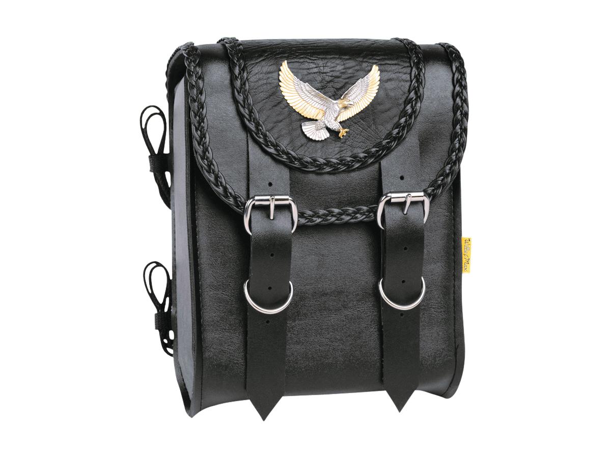 Willie & Max Black Magic Sissy Bar Bag Black