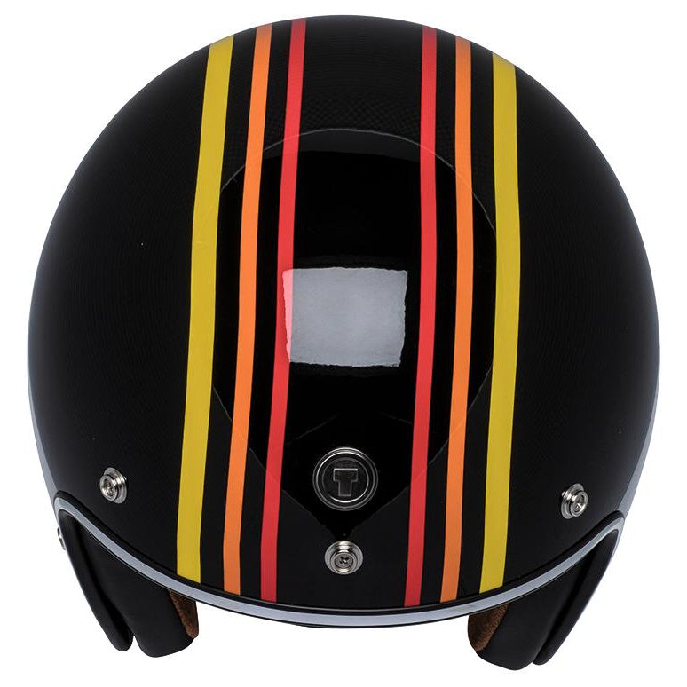 Torc T-50 ECE 1978 Retro Jet Gloss Black - additional product view 1