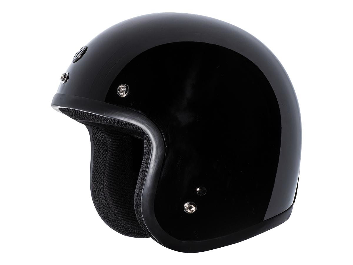Torc T-50C Classic ECE Jet Helmet Gloss Black - FREE UK Shipping, FREE 365 Day Returns | Moto Central