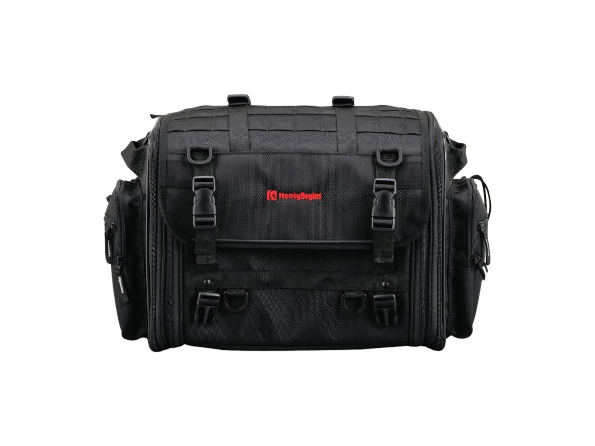 HenlyBegins Expandable Seatbag Variable Volume Of 44-60 Liters Black