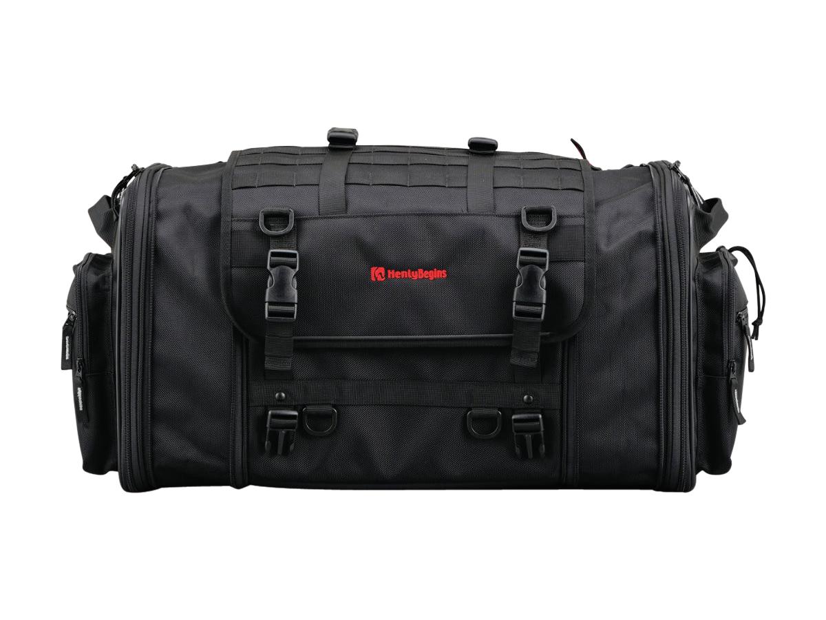 HenlyBegins Expandable Seatbag Variable Volume Of 44-60 Liters Black