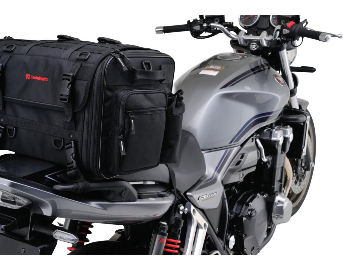 HenlyBegins Expandable Seatbag Variable Volume Of 44-60 Liters Black