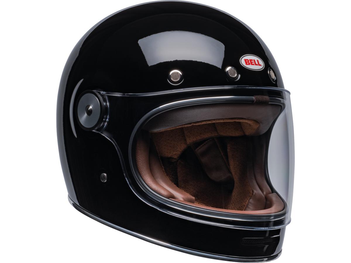 Bell Bullitt Retro Full Face Helmet Black/Gloss Black FREE UK Delivery