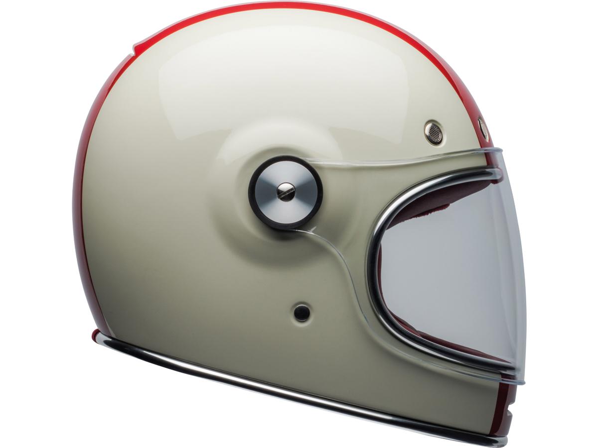 Bell Bullitt Retro White / Command Oxblood