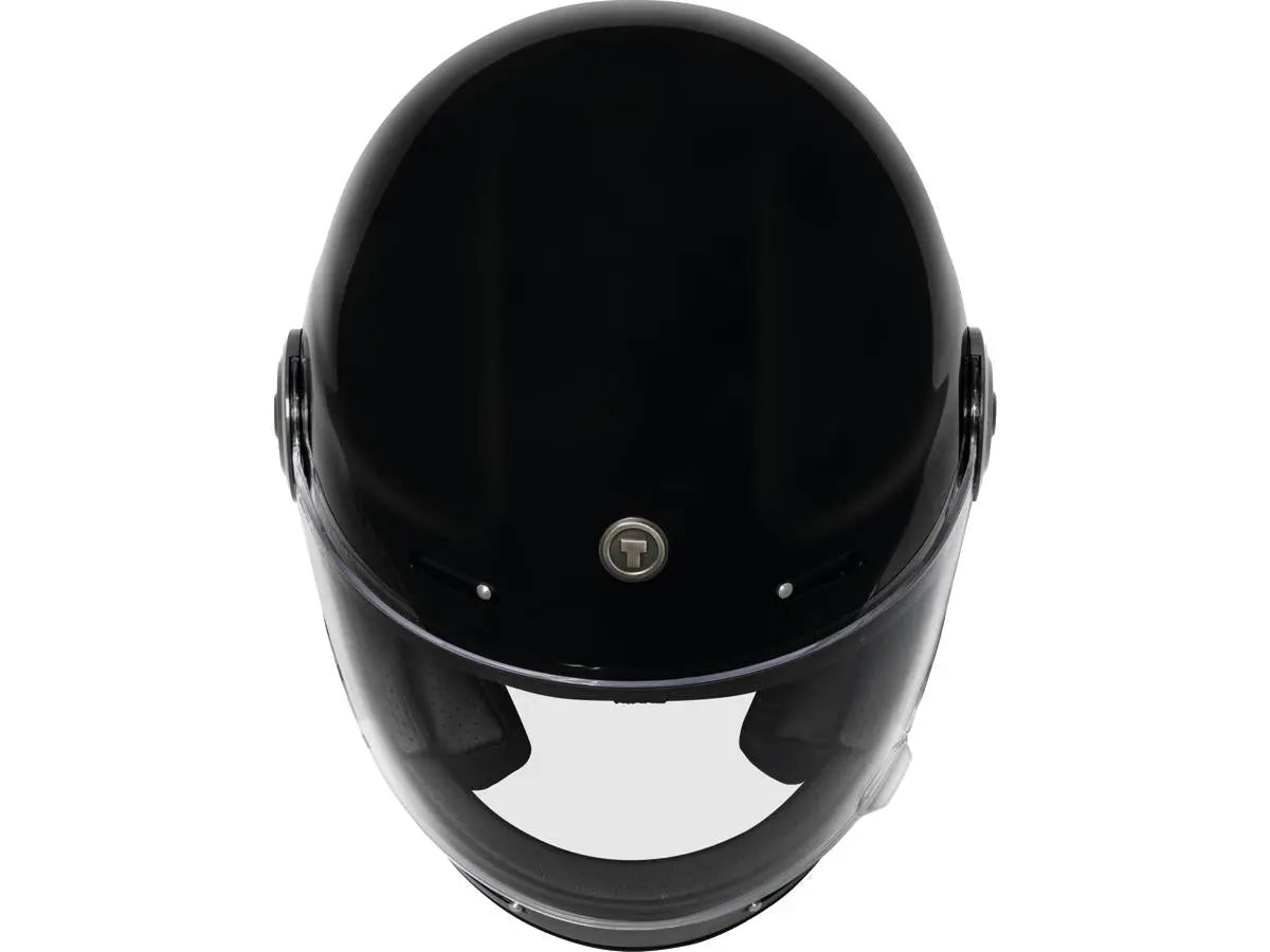 Torc T-1 Retro Breaker Gloss Black FREE UK Delivery, FREE 365 Day Returns | Moto Central