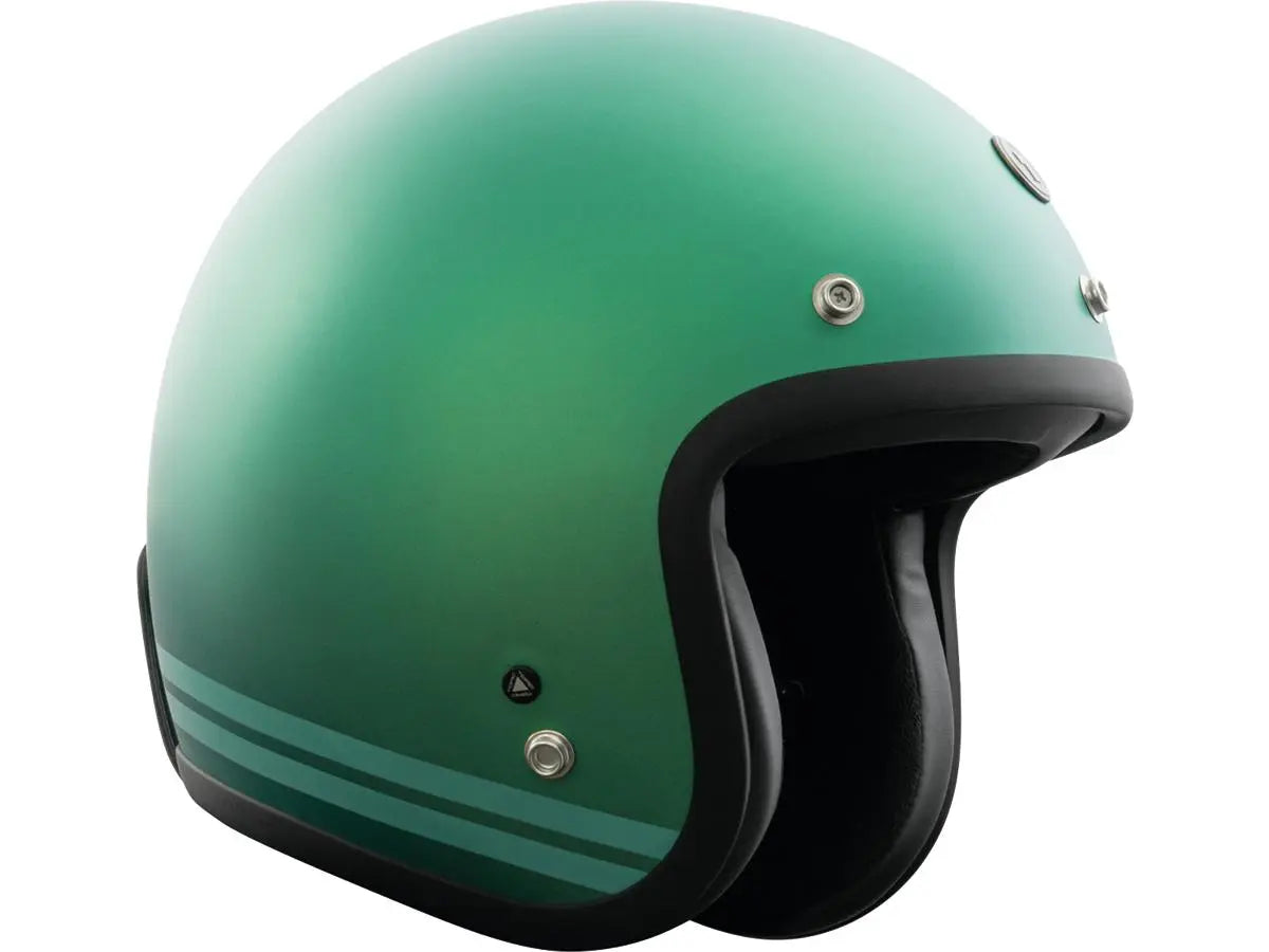 Torc T-50 ECE Retro Jet Teal FREE UK Delivery, FREE 365 Day Returns | Moto Central