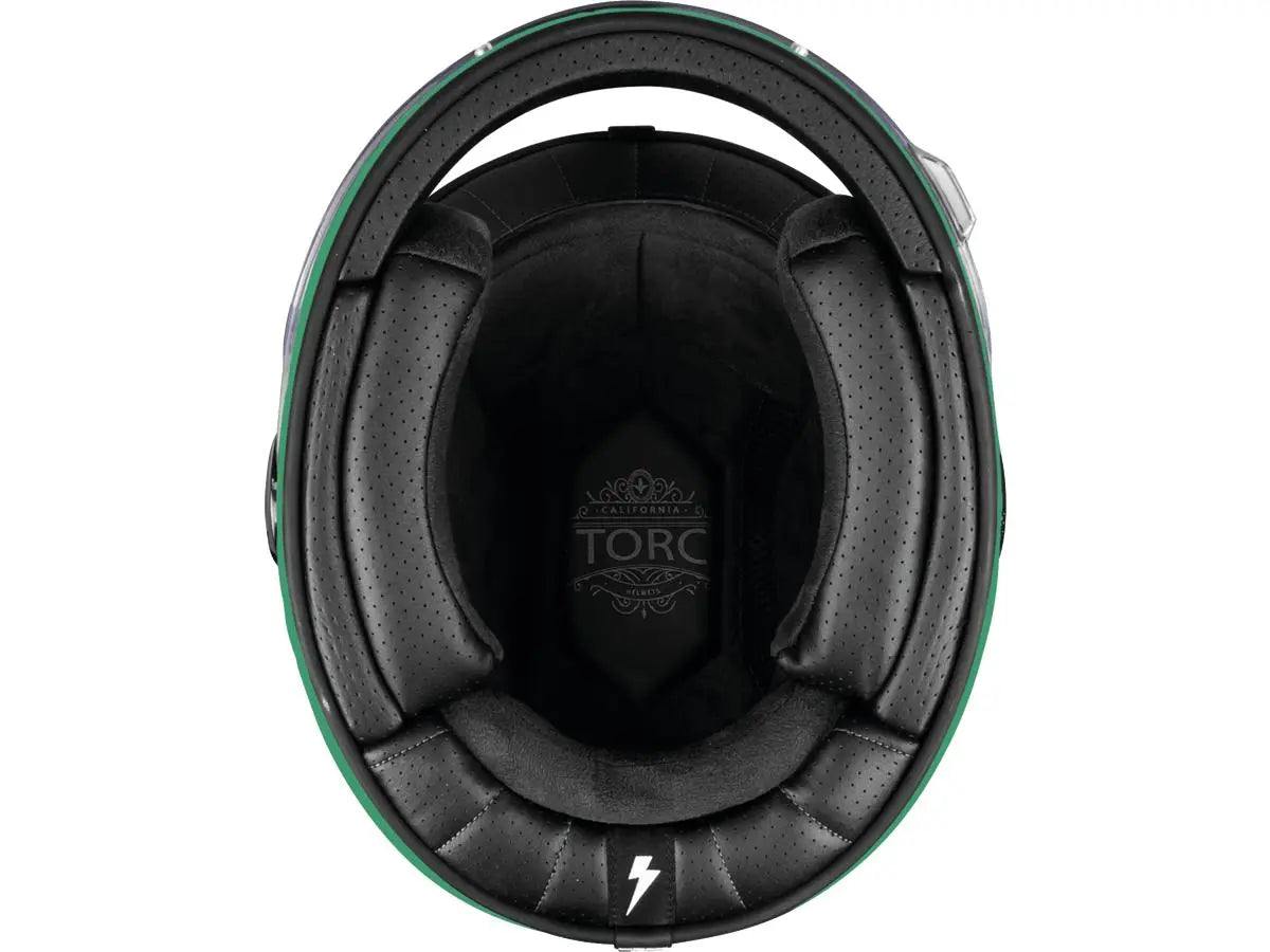 Torc T-1 Retro Cali Teal FREE UK Delivery, FREE 365 Day Returns | Moto Central