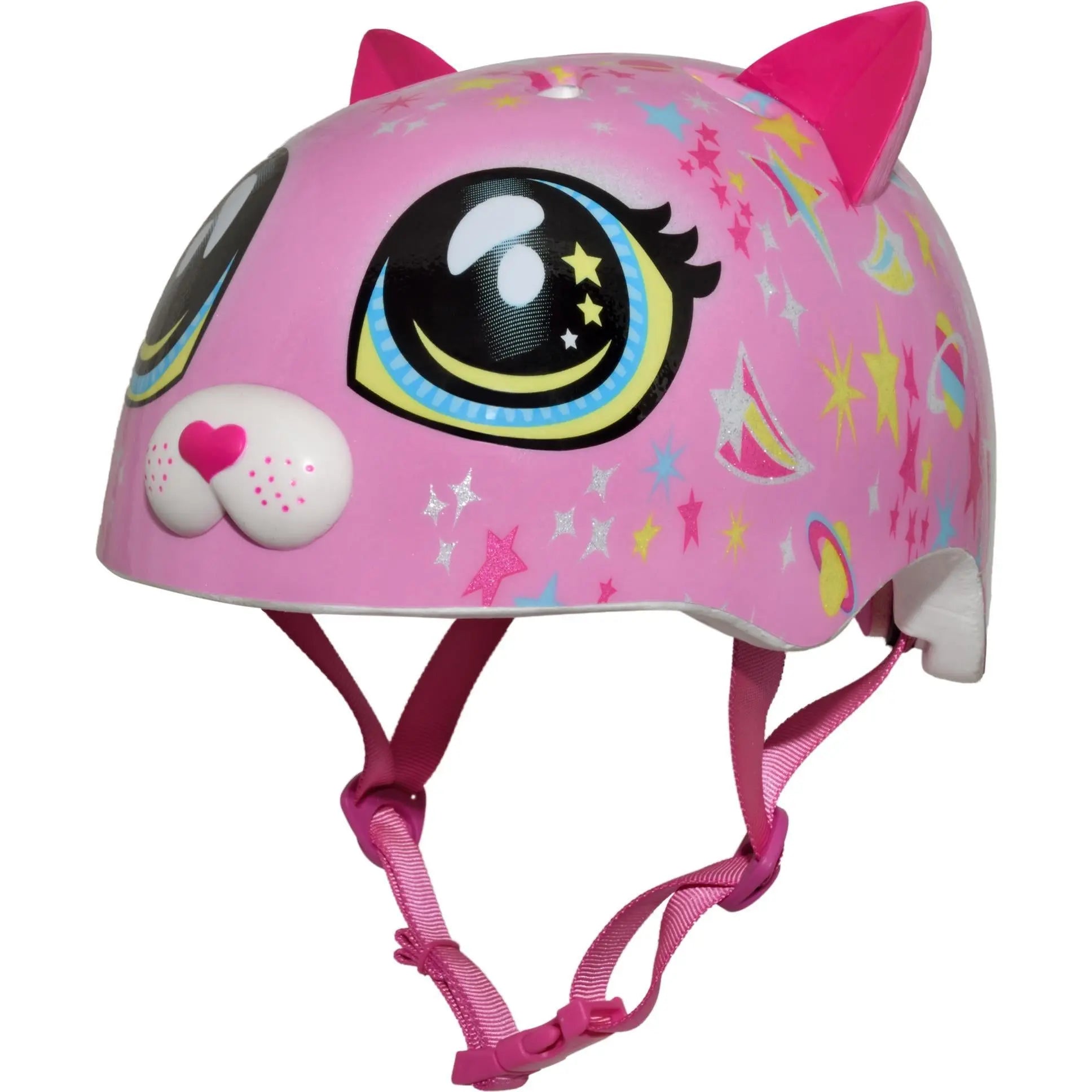 C-Preme Raskullz Child Helmet 5+ Years Astro Cat Pink - FREE UK Shipping, FREE 365 Day Returns | Moto Central