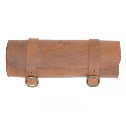 Longride Leather Tool Roll Bag Brown - 2 Liters - additional product view