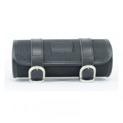 Longride Waxed Canvas Tool Roll Bag Black - 2 Liters - primary product view