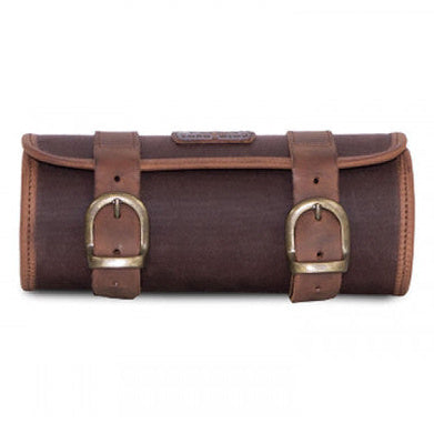 Longride Waxed Canvas Tool Roll Bag Brown - 2 Liters - primary product view