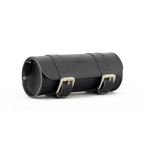 Longride Leather Tool Roll Bag Black - 6.5 Liters