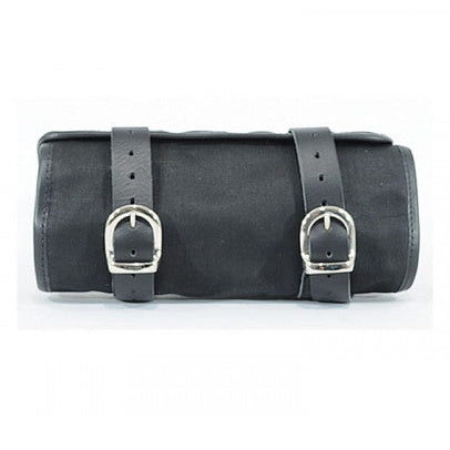 Longride Waxed Canvas Tool Roll Bag Black - 1.5 Liters - primary product view