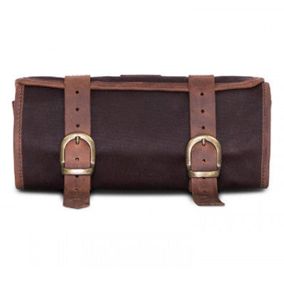 Longride Waxed Canvas Tool Roll Bag Brown - 1.5 Liters - primary product view