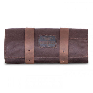 Longride Waxed Canvas Tool Roll Bag Brown - 0.5 Liters - primary product view