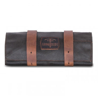 Longride Waxed Canvas Tool Roll Bag Khaki - 0.5 Liters - primary product view