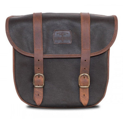 Longride Waxed Canvas LOX Saddlebag Khaki - 8 Liters - primary product view