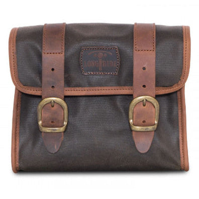 Longride Waxed Canvas Multifit Saddlebag Khaki - 4 Liters - primary product view