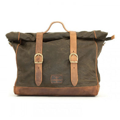 Longride Waxed Canvas Multifit Saddlebag Khaki - 18 Liters - primary product view