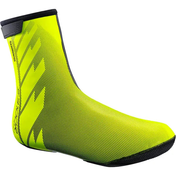 Shimano S3100R NPU Plus Shoes Cover Neon Yellow - FREE UK Shipping, FREE 365 Day Returns | Moto Central