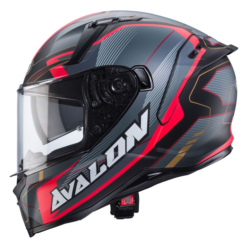 Caberg Avalon X Optic Matt Black / Grey / Red