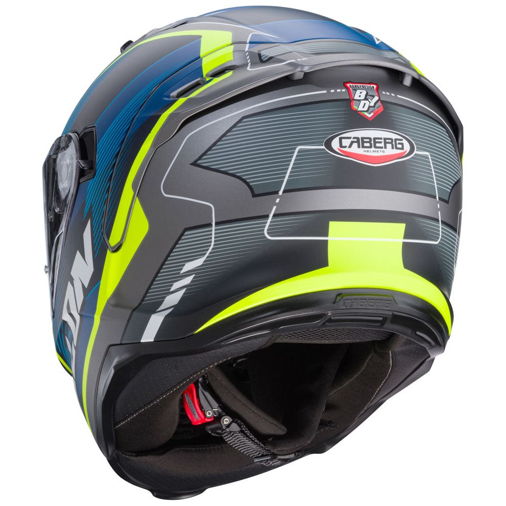 Caberg Avalon X Optic Matt Grey / Blue / Yellow