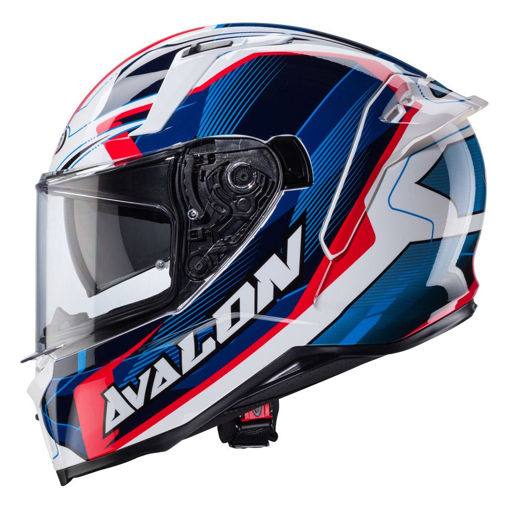 Caberg Avalon X Optic White / Blue / Red
