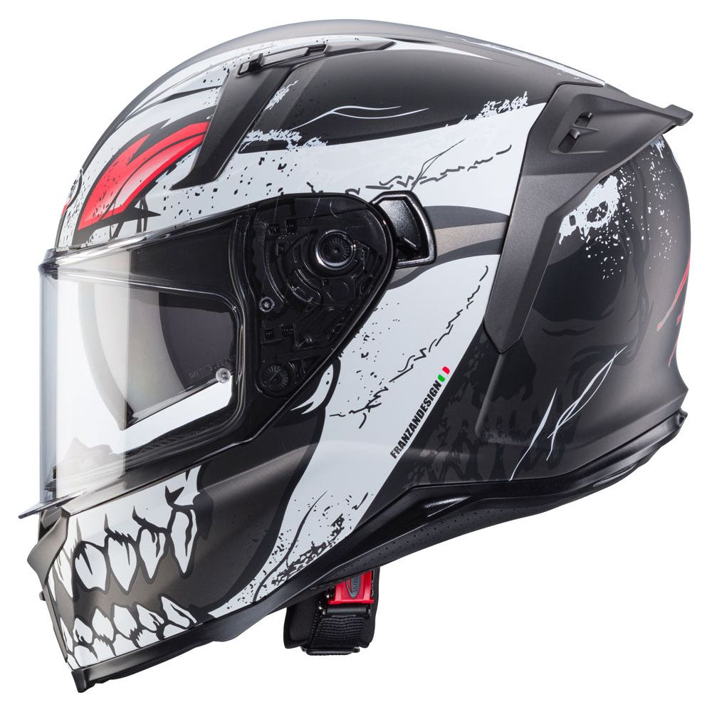 Caberg Avalon X Punk Matt Grey / White / Red