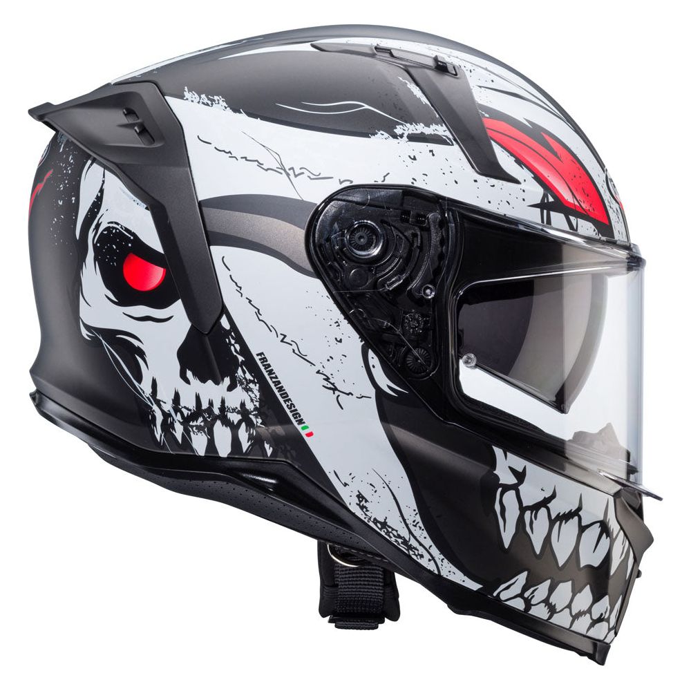 Caberg Avalon X Punk Matt Grey / White / Red
