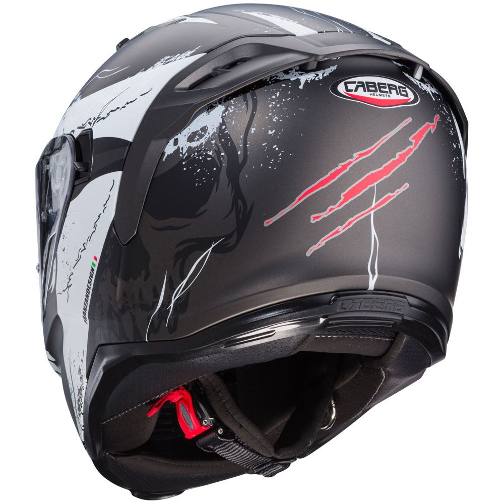 Caberg Avalon X Punk Matt Grey / White / Red