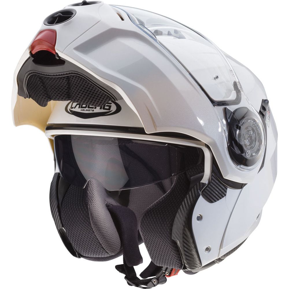 caberg droid patriot helmet Caberg Droid Plain Metal White