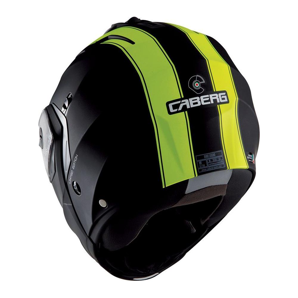 caberg duke helmet malaysia Caberg Duke 2 Legend Flip-Up Helmet Matt Black/Fluo Yellow FREE P&P