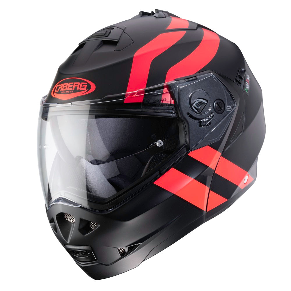 Caberg Duke 2 Super Legend Matt Black / Fluo Red