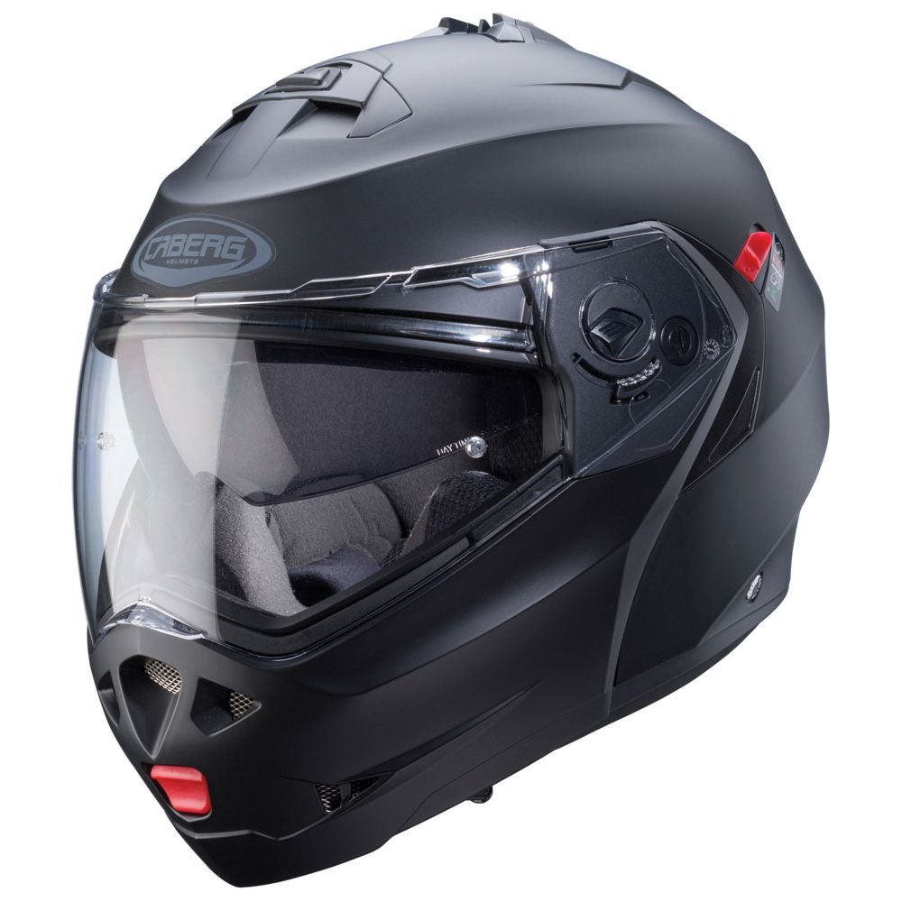 caberg crash helmets uk Caberg Duke X Plain Flip-Up Helmet Matt Black FREE Delivery & Returns