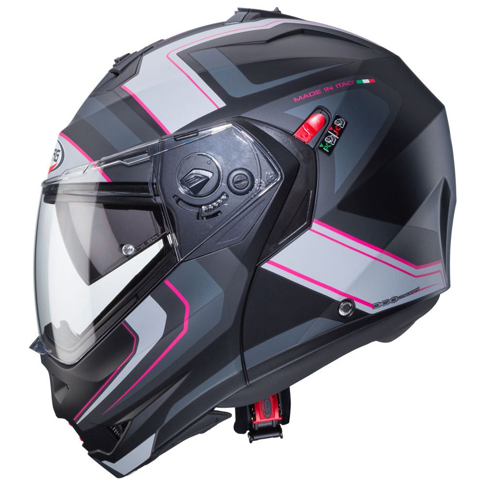 Caberg Duke X Tour Black / Fuchsia / Anthracite / Silver