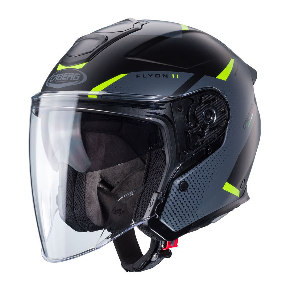 Caberg Flyon 2 Boss Matt Black / Grey / Fluo Yellow