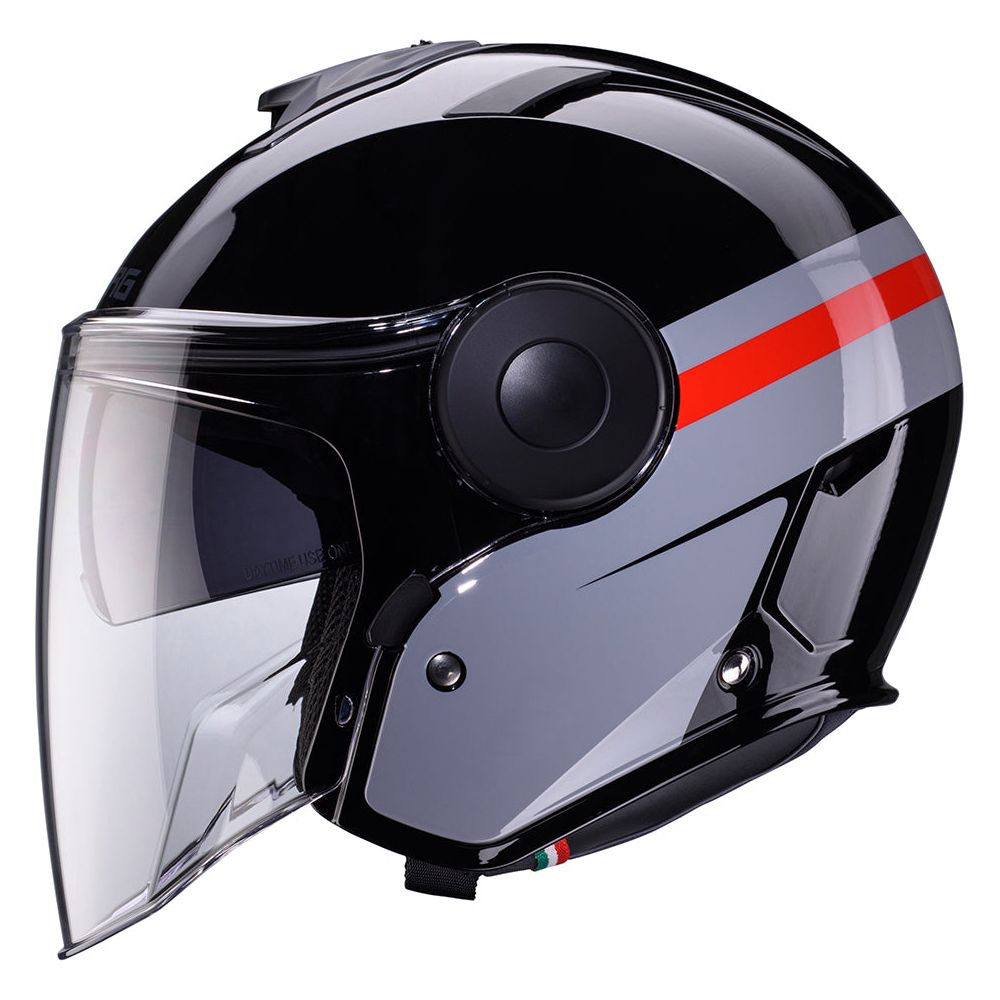 Caberg Soho Zephir Black / Grey / Red