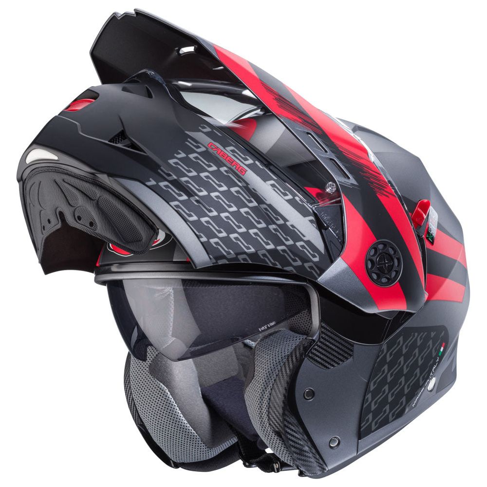 Caberg Tourmax X Sarabe Matt Gun / Black / Red