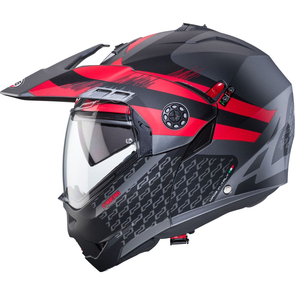 Caberg Tourmax X Sarabe Matt Gun / Black / Red